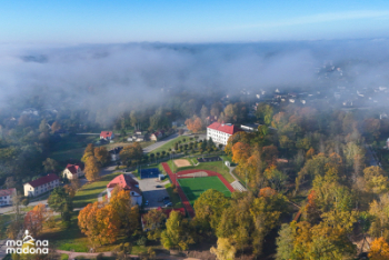 Rudenīgs miglas rīts Madonā 