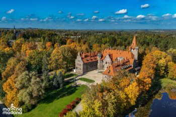 Cesvaines pils rudens noskaņās