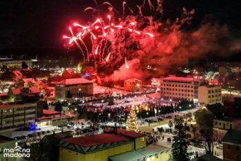 Jaunā gada sagaidīšana Saieta laukumā